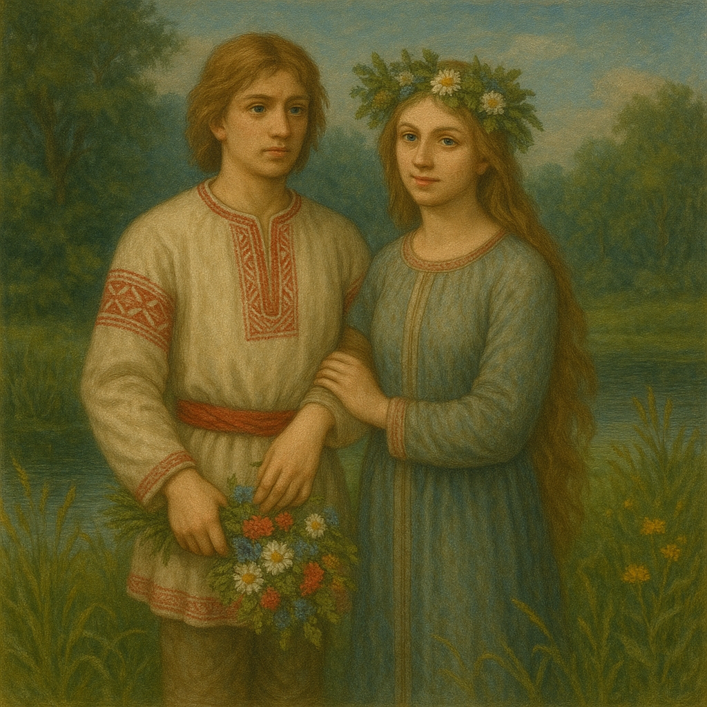 Kupala and Kostroma - Tragic Love Story